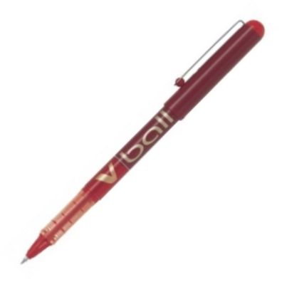 Bolígrafo PILOT V-Ball rojo punta 0,5 mm